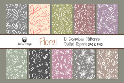 floral seamless pattern