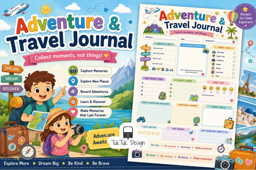 15 Kids Planners Printable Bundle PDF Instant Download